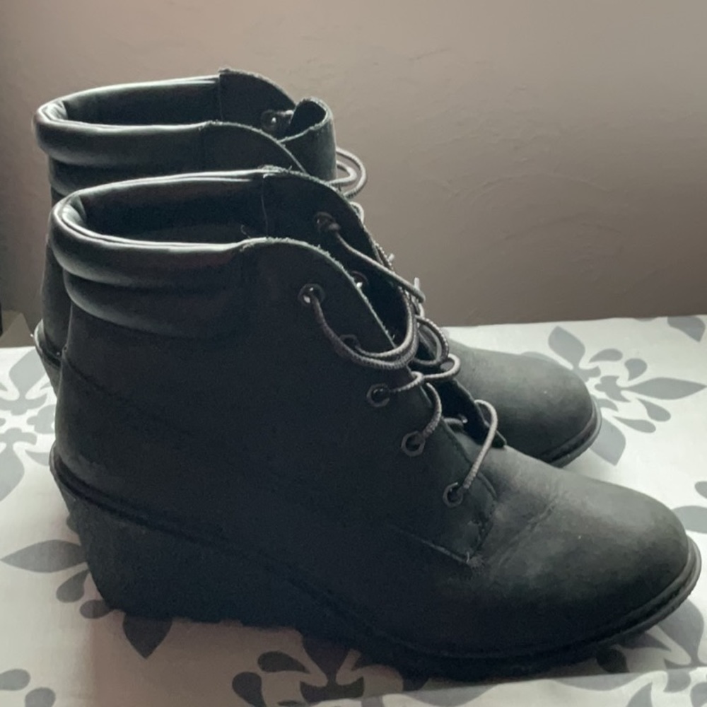 Timberland boots. Wedge